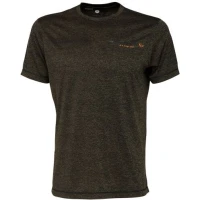 Tricou Savage Gear Fighter Stretch Burnt Olive Melange Mar.xxl