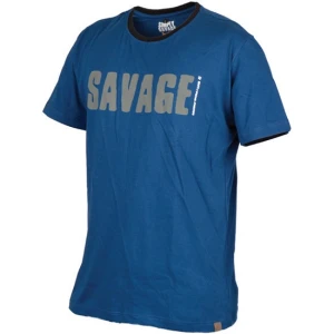 Tricou Savage Gear Simply Savage Albastru Marimea M