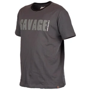 Tricou Savage Gear Simply Savage Gri Marimea S