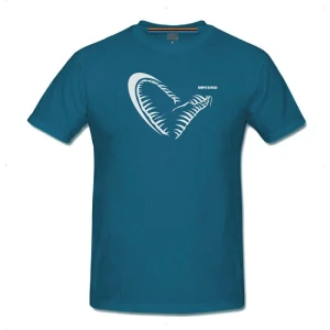 Tricou Savage Simply  Jaw Blue Marime Xl
