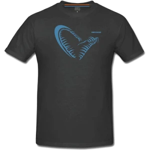 Tricou Savage Simply Jaw Dark Grey Marime Xxl