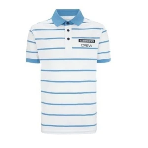 Tricou Shimano  Polo Wit/cyan S