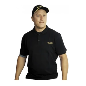 Tricou Sportex Polo Shirt Sportex Classic Black Xxl