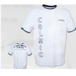 Tricou T-shirt Colmic Alb Dry-tec Xxxl