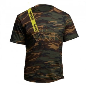 Tricou Vass Camouflage Dunga Galbena Marime M