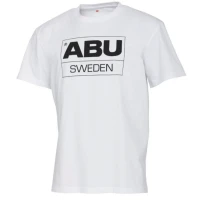 Tricou ABU GARCIA Legacy Sweden Logo T-Shirt, Alb, Marimea L