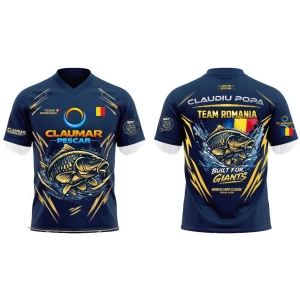 Tricou CLAUMAR „Built for Giants” – Ediția World, Carp Classic 2026, Claudiu Popa, Marimea L