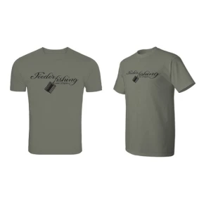 Tricou Delphin Feeder Fishing Verde Inchis Marime Xxl