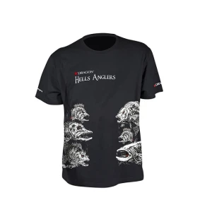 Tricou Dragon Hells Anglers Mix Dark Xxl
