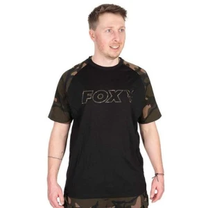 Tricou FOX Black Camo Outline T, Masura XXL