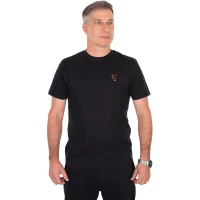 Tricou Fox Classic T, Black & Orange, Marimea S