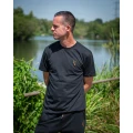 Tricou FOX Classic T, Black & Orange, Marimea S