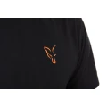 Tricou FOX Classic T, Black & Orange, Marimea XXL
