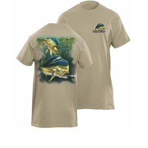 Tricou Flying Fisherman Dolphin Prairie Dust Tee M