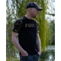 Tricou Fox cu maneca scurta Raglan T-Shirt Black Camo Marime XL