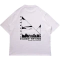Tricou Jackall Graphinc Tee Water Side, White, Marime XL Tricou Jackall Graphinc Tee Water Side, White, Marime XL