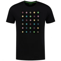 Tricou KORDA Le Dot, Black, Marime 2XL