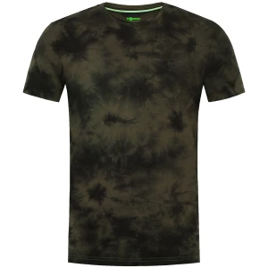 Tricou Korda Tie Dye Tee, Dark Olive, Marime 3xl
