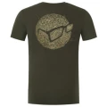 Tricou Korda Birdnest Tee, Dark Olive, Marime L Tricou Korda Birdnest Tee, Dark Olive, Marime L