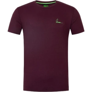 Tricou Korda Minimal Tee Burgundy, Marimea Xl