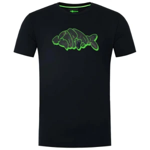 Tricou Korda Outline Tee Black, Marime L Tricou Korda Outline Tee Black, Marime L