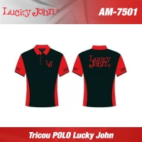 Tricou Lucky John Polo T-Shirt Marime XXL