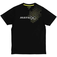 Tricou Matrix Hex Print T-shirt, Black, Marime 2xl