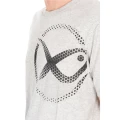 Tricou MATRIX Large Mesh Logo T-Shirt, Grey, Marime 3XL