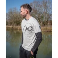 Tricou MATRIX Large Mesh Logo T-Shirt, Grey, Marime XL