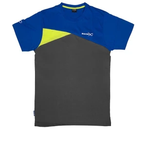 Tricou Matrix Tri Colour Tshirt Blue Grey Xl