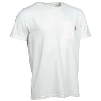 Tricou NASH Make It Happen Badge Pocket T Shirt Ecru, Marime XL