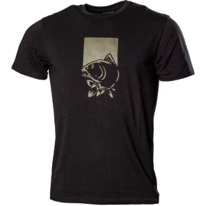 Tricou Nash Make It Happen T-shirt Fish Logo, Black, Marime S