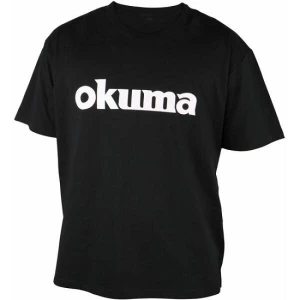 Tricou Okuma Motif Maneca Scurta, Culoare Negru L