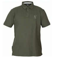 Tricou Polo FOX Collection Green And Silver Polo Shirt Marimea L