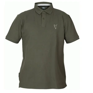 Tricou Polo Fox Collection Green And Silver Polo Shirt Marimea L