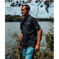 Tricou Rive Polo, Black, Masura Xxl