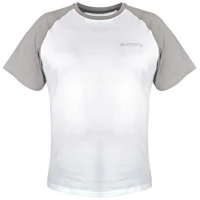 Tricou Shimano Wear Short Sleeve Tshirt, White, Marime Xl
