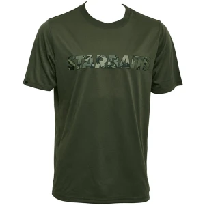Tricou STARBAITS Green Camo, Marime S