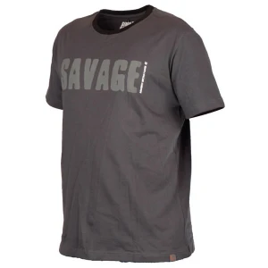 Tricou Savage Gear Simply Savage Gri Mar. M