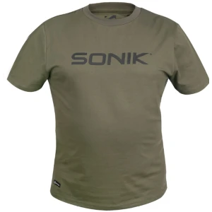Tricou Sonik Raglan Tee Green, Marime Xxl
