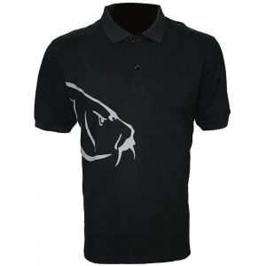 ZFISH Tricou Carp Polo T-shirt, Black, Marimea L
