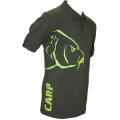 Tricou Zfish Carp Polo T-Shirt, Olive Green, Marimea L Tricou Zfish Carp Polo T-Shirt, Olive Green, Marimea L