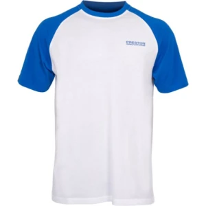 Triocu Preston Lightweight White Raglan T-shirt, Marimea S