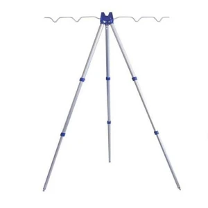 Tripod Fl Telescopic Reglabil Cu 4 Posturi Rabatabil Albastru