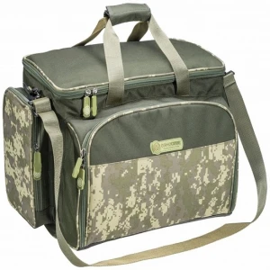 Geanta Mivardi Termoizolanta Dining Thermo Bag Camocode + Trusa Picnic 2 Persoane, 47x25x30cm