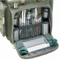 Geanta Mivardi Termoizolanta Dining Thermo Bag CamoCODE + Trusa Picnic 2 Persoane, 47x25x30cm