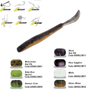 Grub Colmic Herakles Leftail Worm 12cm Summer Kraw