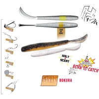 Grub Colmic Herakles Leftail Worm Bokura 8.6cm  Grub Colmic Herakles Leftail Worm Bokura 8.6cm