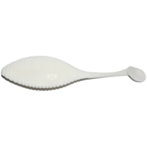 Grub Hide Up Stagger Wide 3.3" Salt, S-01 White, 8.4cm, 5buc/pac Grub Hide Up Stagger Wide 3.3" Salt, S-01 White, 8.4cm, 5buc/pac