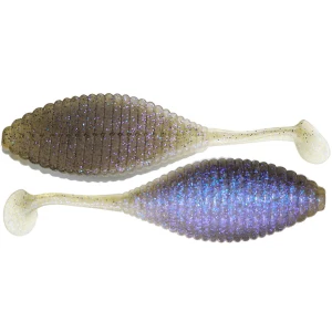 Grub Hide Up Stagger Wide 4", 241 Natural Green Blue, 10.2cm, 4buc/pac Grub Hide Up Stagger Wide 4", 241 Natural Green Blue, 10.2cm, 4buc/pac
